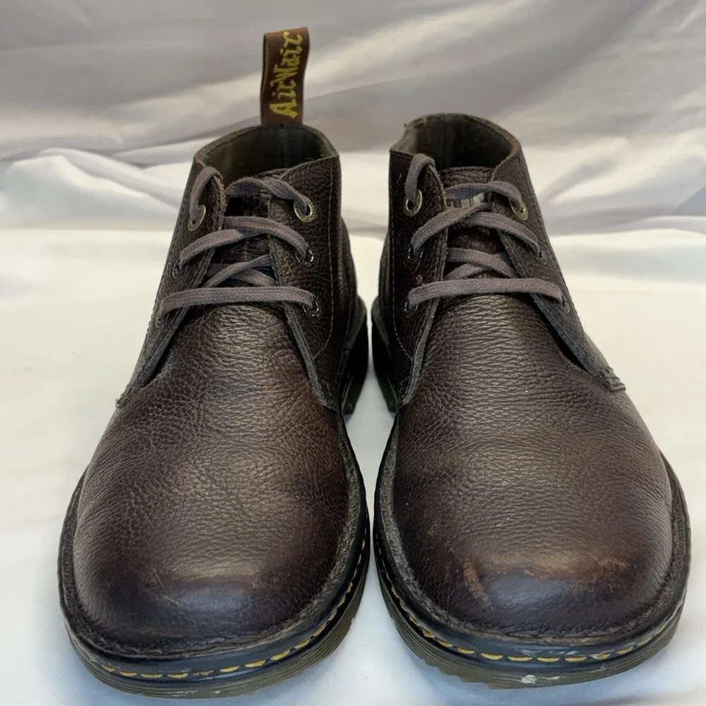 Dr. Martens Sussex AirWair Industrial Chukka Boots Men's US 11 Brown Leather